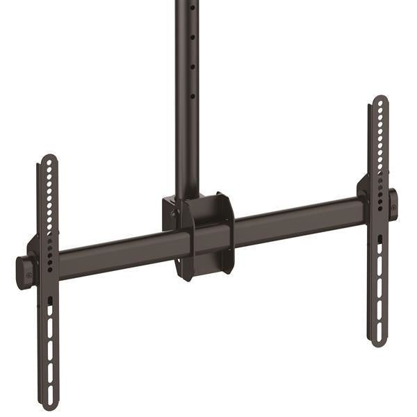 StarTech.com Deckenhalterung – Back-to-Back – 32–75" – VESA 200×200–600×400 – bis 50 kg, Teleskopmast