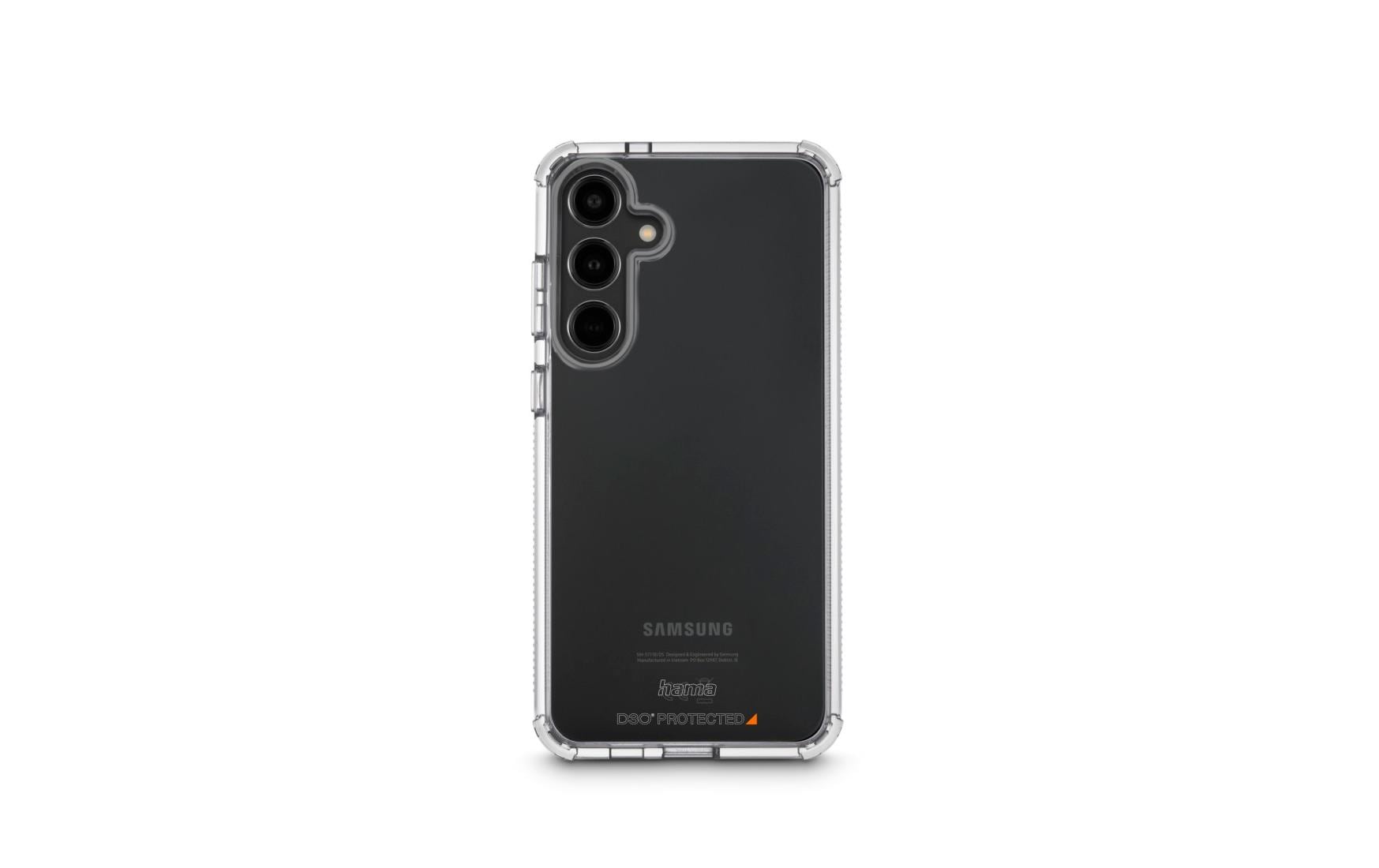 Hama Backcover – für Samsung Galaxy S24, PC, Schwarz