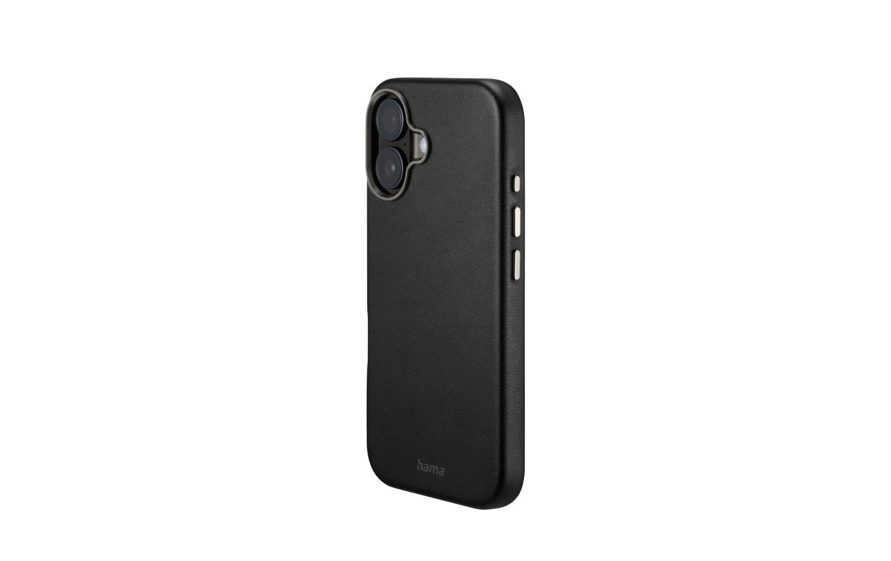 Hama Eco Premium Backcover – für Apple iPhone 16, TPU, Schwarz