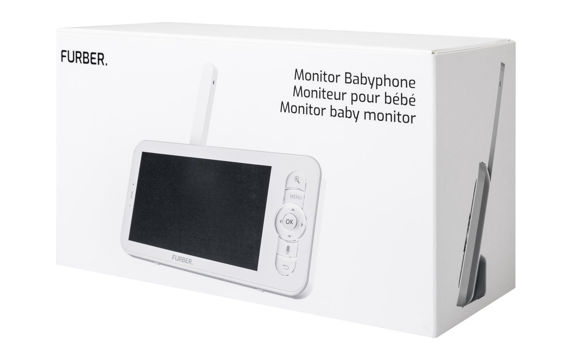 Furber Babyphone – Audio & Video, Display, Akkubetrieb/Netzbetrieb, Bluetooth, 200 m Reichweite