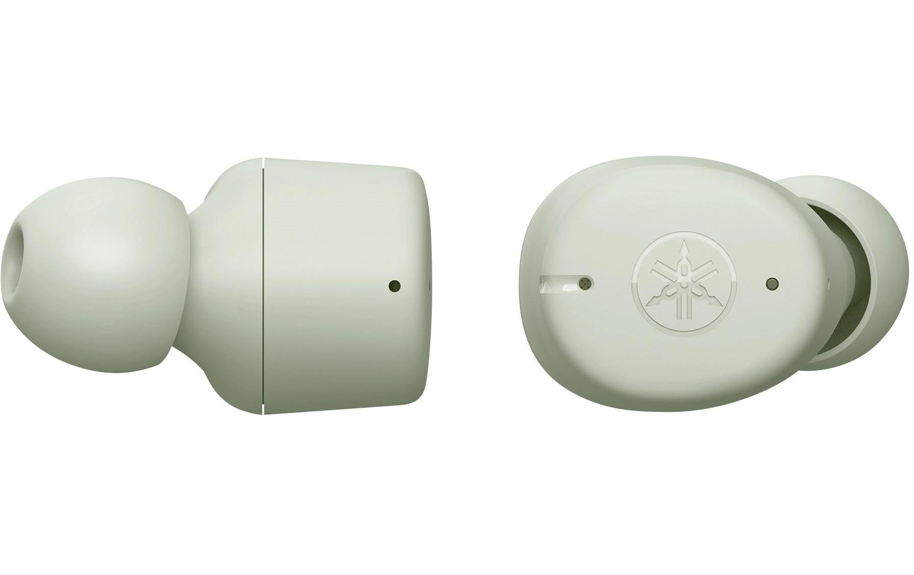 Yamaha TW-E3C – True Wireless In-Ear Kopfhörer – Bluetooth, IPX5 – Grün – bis 24 h