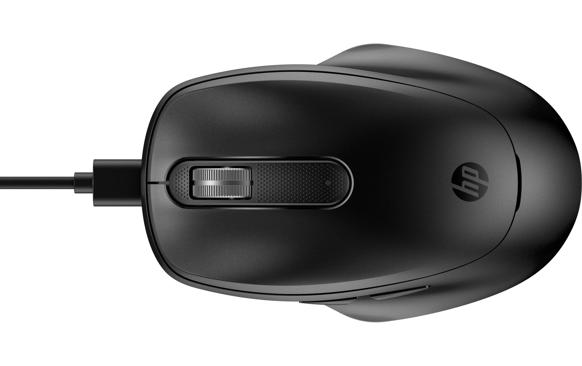 HP 515 Maus – kabellos, Bluetooth + 2,4 GHz, USB-A, 4'000 dpi, 5 Tasten, beidhändig, wiederaufladbar, schwarz