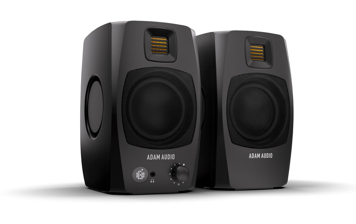 Adam Audio D3V – Aktivlautsprecher (Paar) – 2-Wege, 240 W – Schwarz