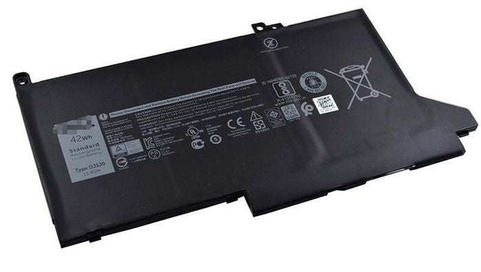 DELL Notebook-Akku – für Latitude 7280, 7480 – 42 Wh, 3 Zellen