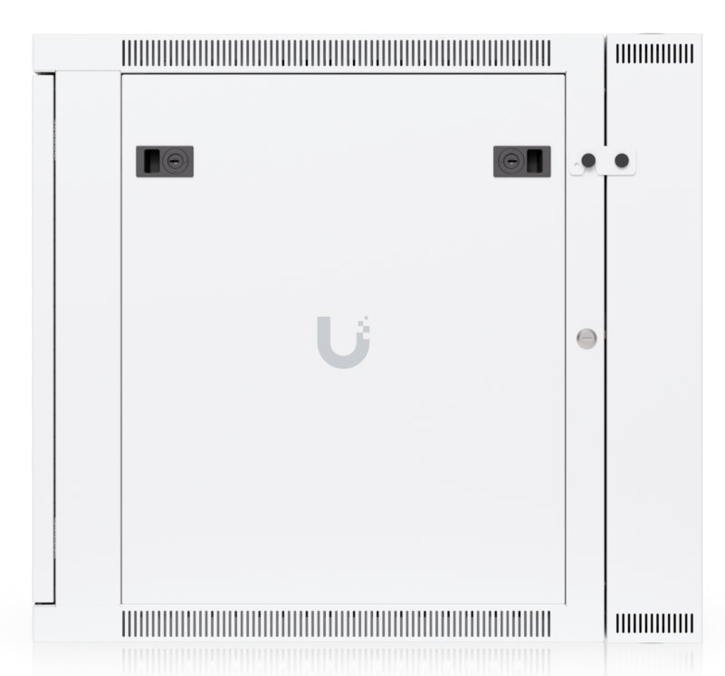 Ubiquiti UACC-Rack-12U-Wand-SW-P – 19" Wandverteiler 12U, abschliessbar, 600 × 703 × 639 mm, weiss, Stahl