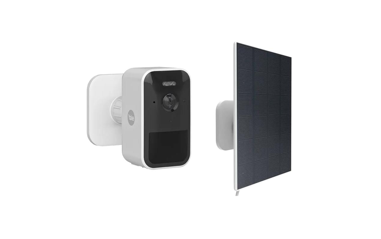 Yale Netzwerkkamera – 1920×1080 (Full HD), 2,1 MP, WLAN, für Amazon Alexa, grau