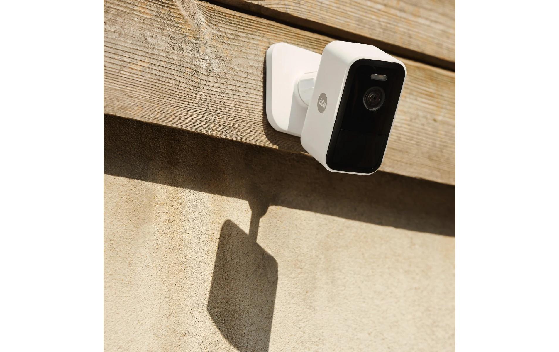 Yale Netzwerkkamera – 2,1 MP, Full HD (1920 × 1080), WLAN, für Amazon Alexa, grau