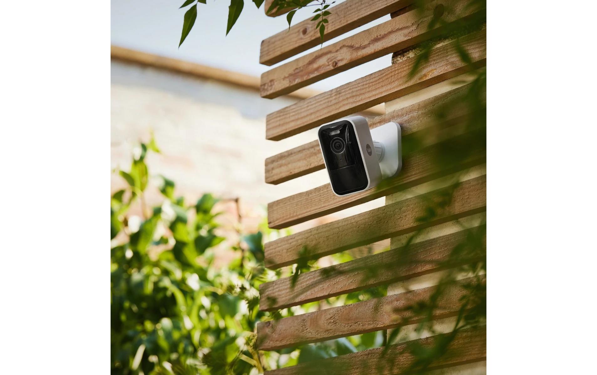 Yale Netzwerkkamera – 2,1 MP, Full HD (1920 × 1080), WLAN, für Amazon Alexa, grau