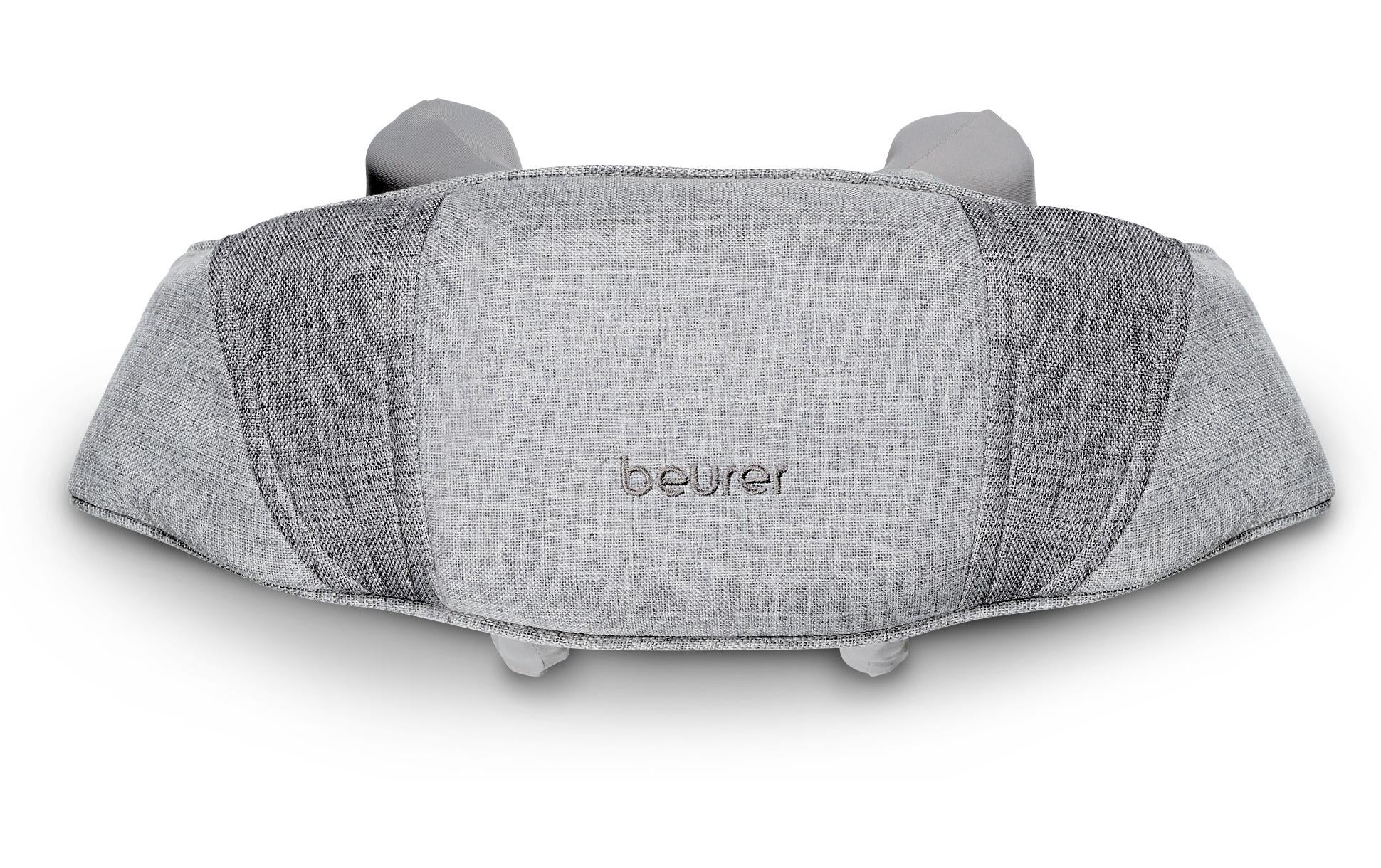 Beurer Nacken-Massagegerät – grau, 125 × 145 × 143 mm (B×H×T), 1159 g, Wärmefunktion, Knetmassage