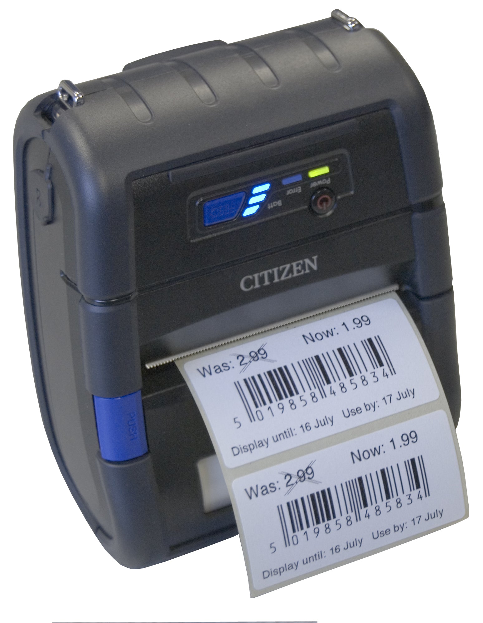 Citizen CMP-30II – Etikettendrucker, CPCL/ESC, USB, WLAN, RS-232