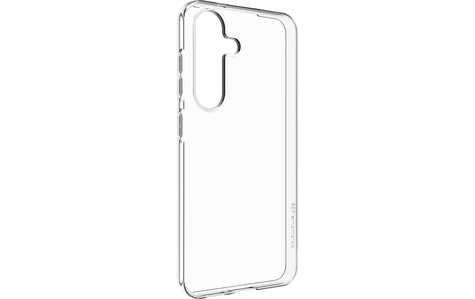 dbramante1928 Backcover – für Samsung Galaxy S25, Recycling-Kunststoff, transparent, bis 1,2 m sturzsicher