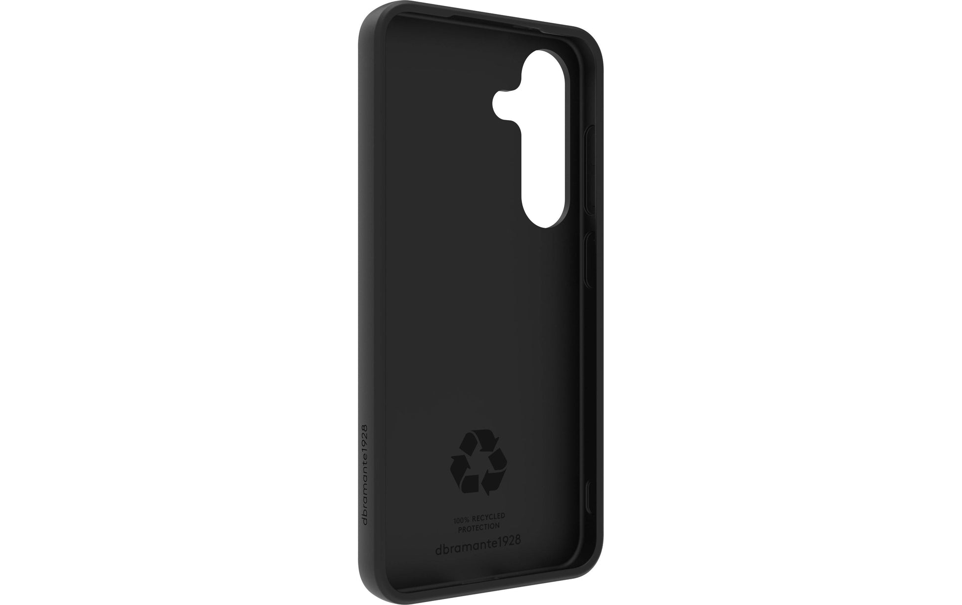 dbramante1928 Greenland Backcover – für Samsung Galaxy S25+, Schwarz, bis 1,2 m sturzsicher