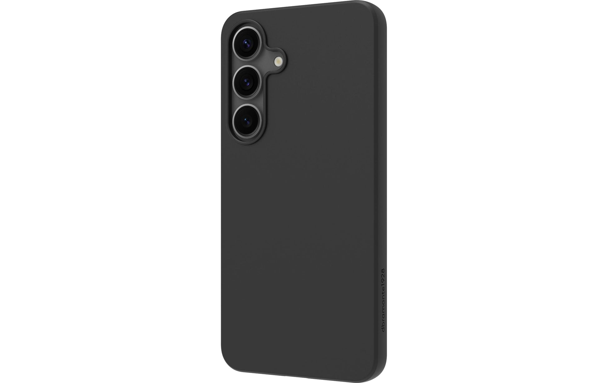 dbramante1928 Greenland Backcover – für Samsung Galaxy S25, Schwarz, bis 1,2 m sturzsicher