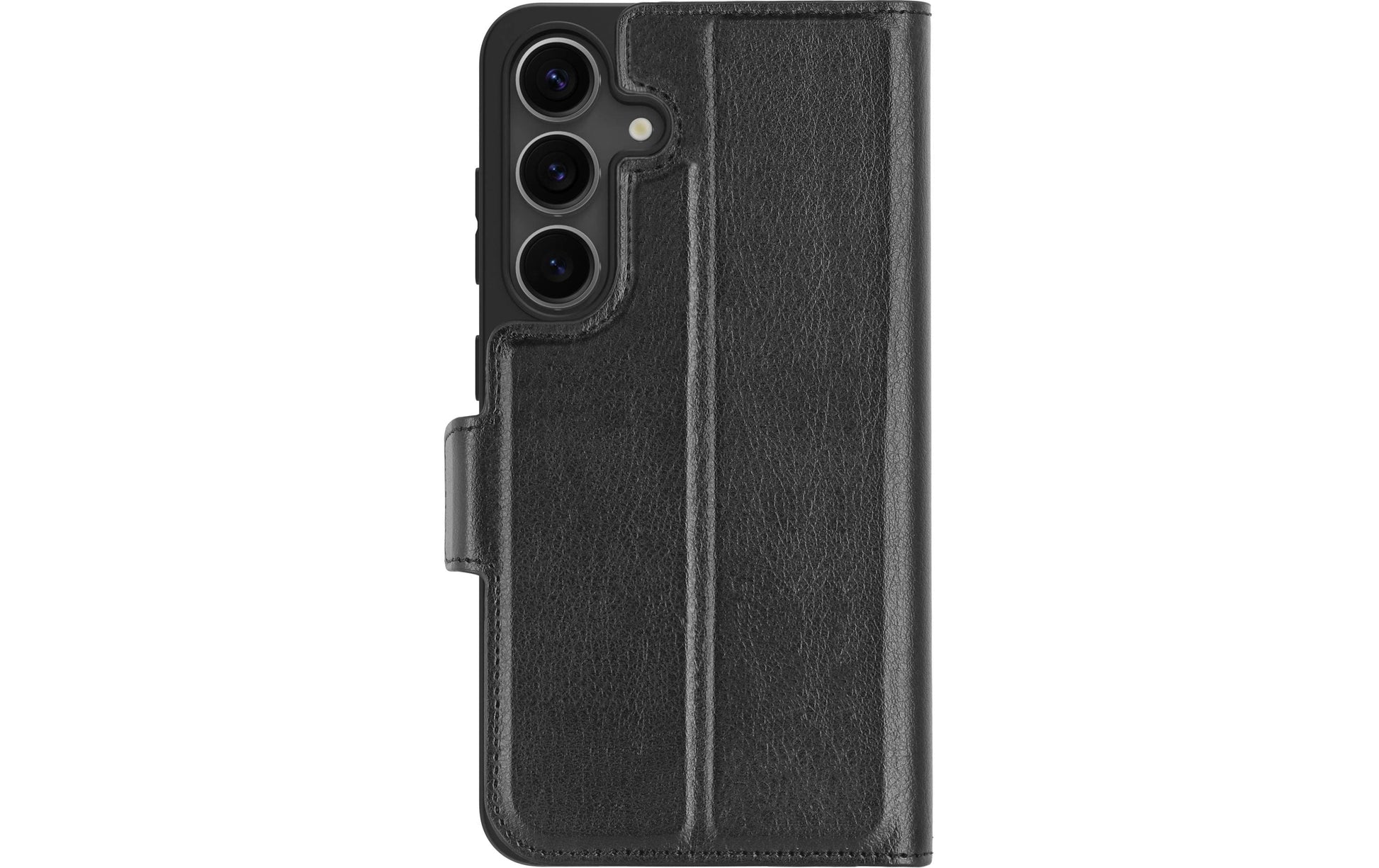 dbramante1928 Oslo Pro Folio – für Samsung Galaxy S25, mit Ständer, 3 Kartenfächer, PU, Schwarz