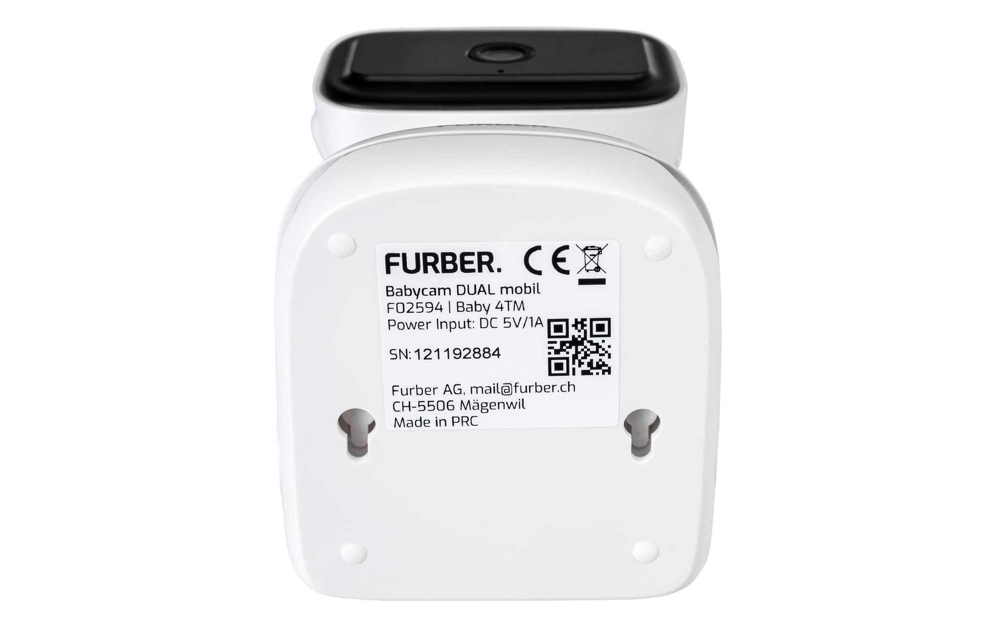 Furber Babycam DUAL mobil – Akku, Netz, Bluetooth