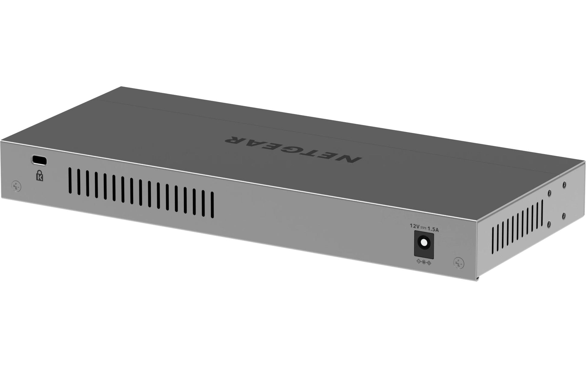 NETGEAR GS108MX-100EUS – Unmanaged L2 Switch – 8× 1G, 1× 10G, Desktop (Rack-Montage-Set)