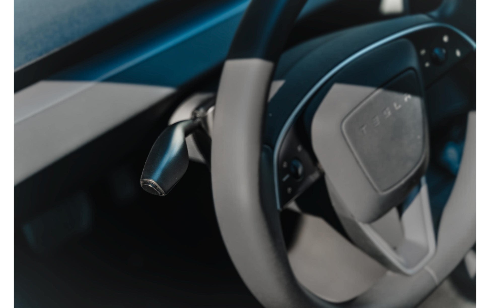 Enhance Blinkerhebel – für Tesla Model S & Model X – 1 Stk. – Schwarz