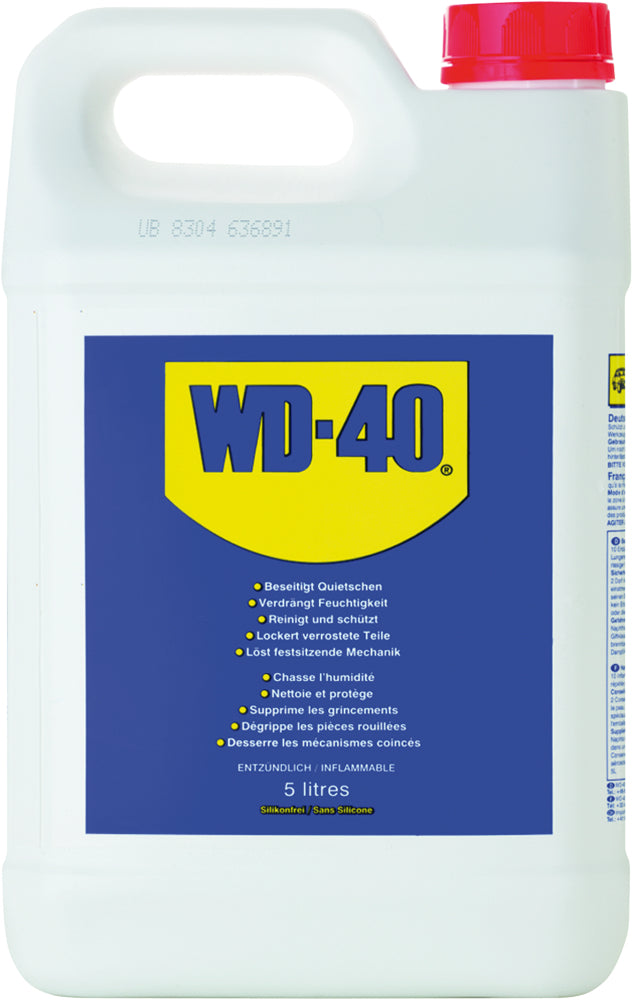WD40 WD-40 – Multifunktionsprodukt – Classic – für Metall und Kunststoff – 5'000 ml – Flasche