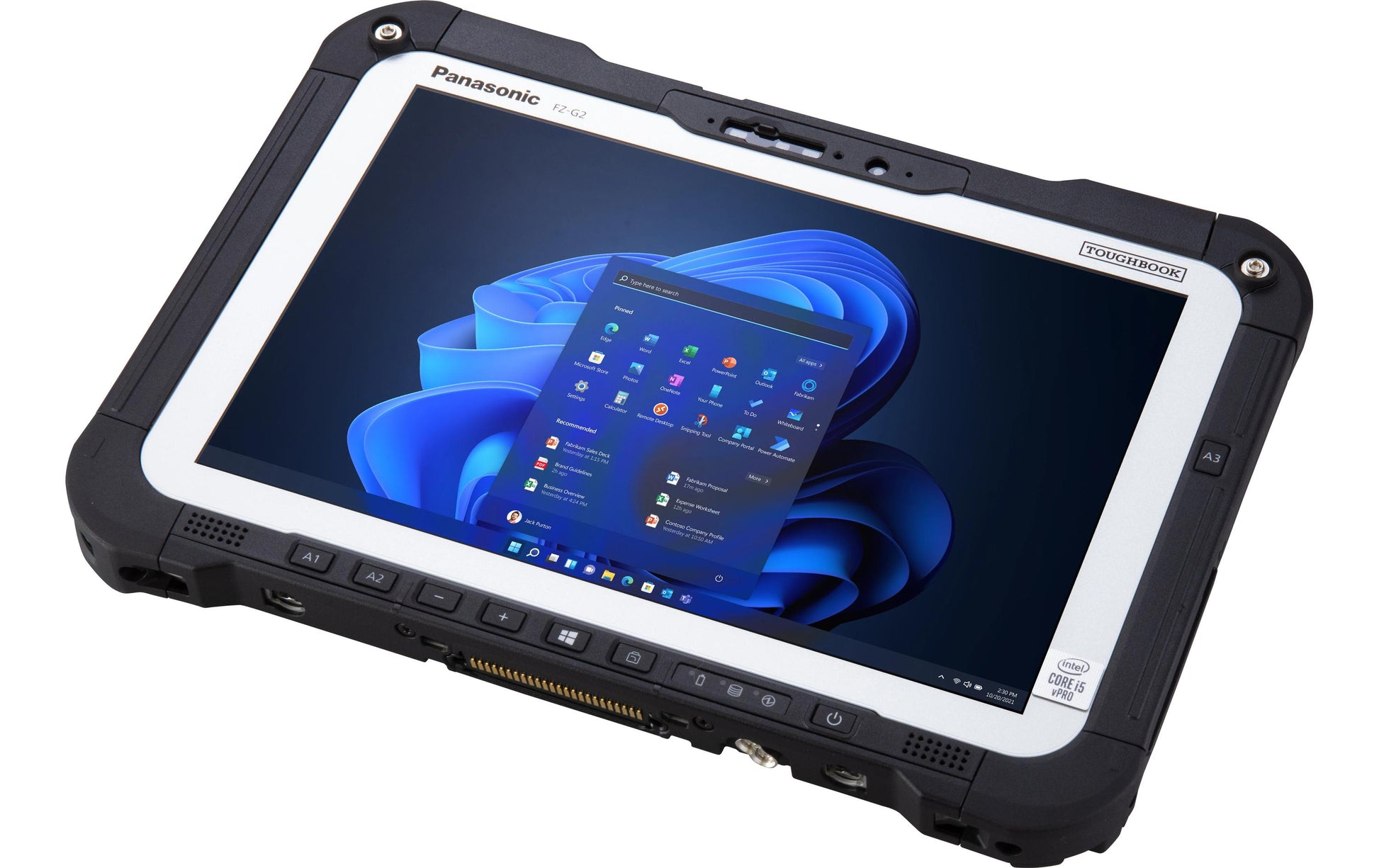 Panasonic FZ-G2 mk3 – 10,1", 512 GB, 16 GB RAM, WLAN + 4G, Windows 11 Pro, Schwarz