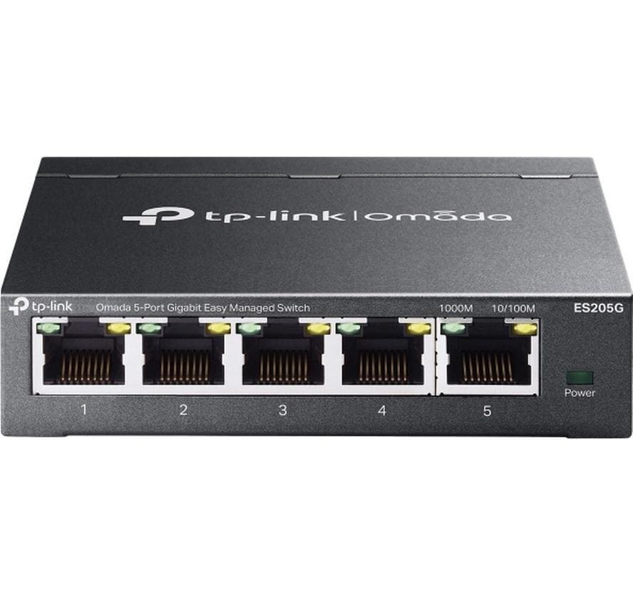 TP-Link Omada ES205G – Managed Switch – 5× 1G, Wandmontage