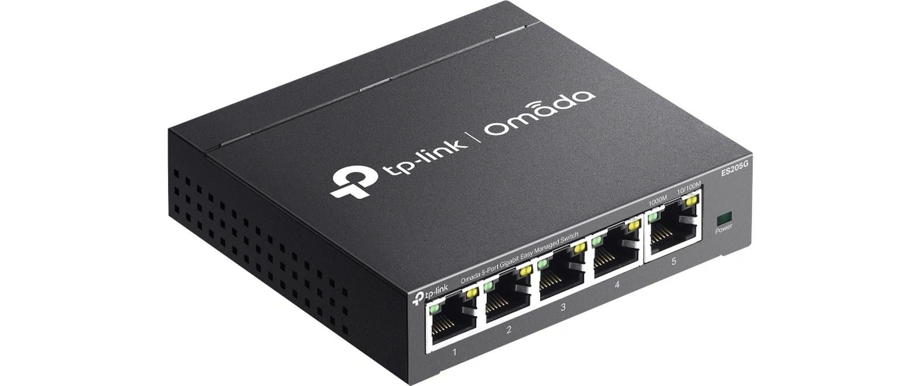 TP-Link Omada ES205G – Managed Switch – 5× 1G, Wandmontage