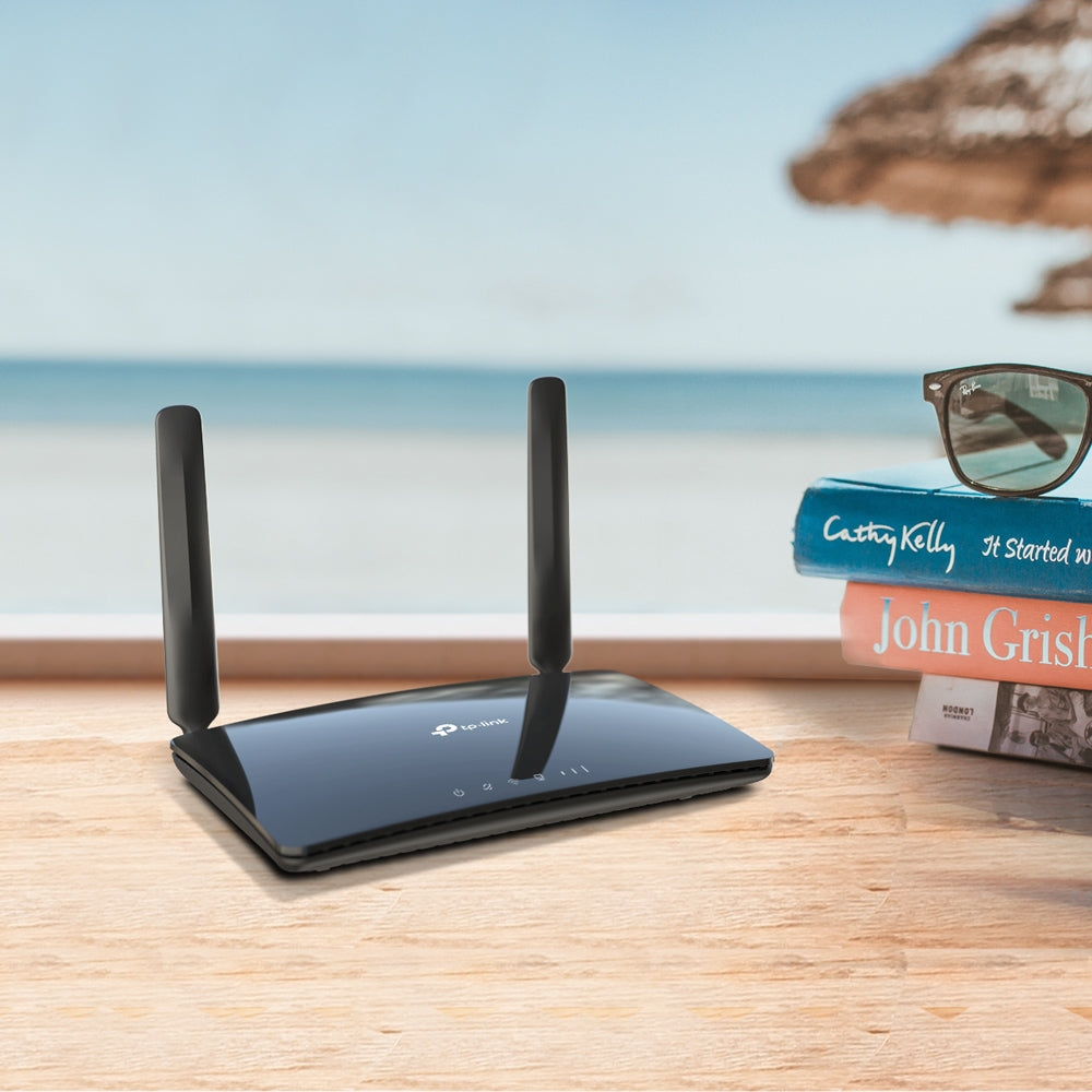 TP-Link Archer MR400 – LTE-Router, Wi-Fi 5, Dual-Band (2,4/5 GHz), bis 867 Mbit/s, 3x RJ-45 (10/100), 4G SIM-Slot