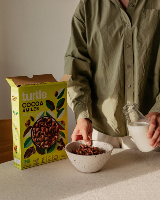 turtle Cocoa Smiles Cerealien – Bio, Vollkorn – 300 g