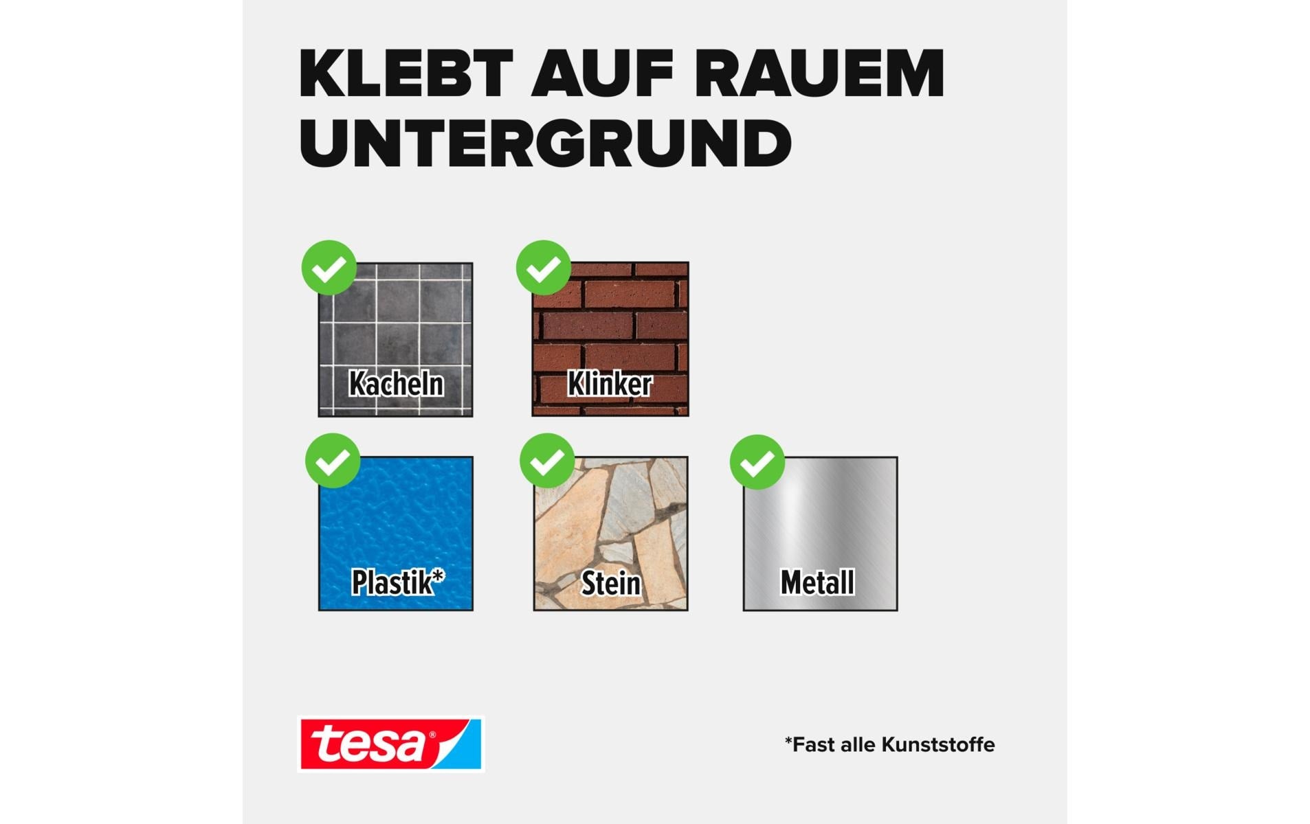 TESA Powerbond Montageband Aussen – 19 mm × 1,5 m, schwarz, bis 10 kg/10 cm, UV-beständig, wasserfest