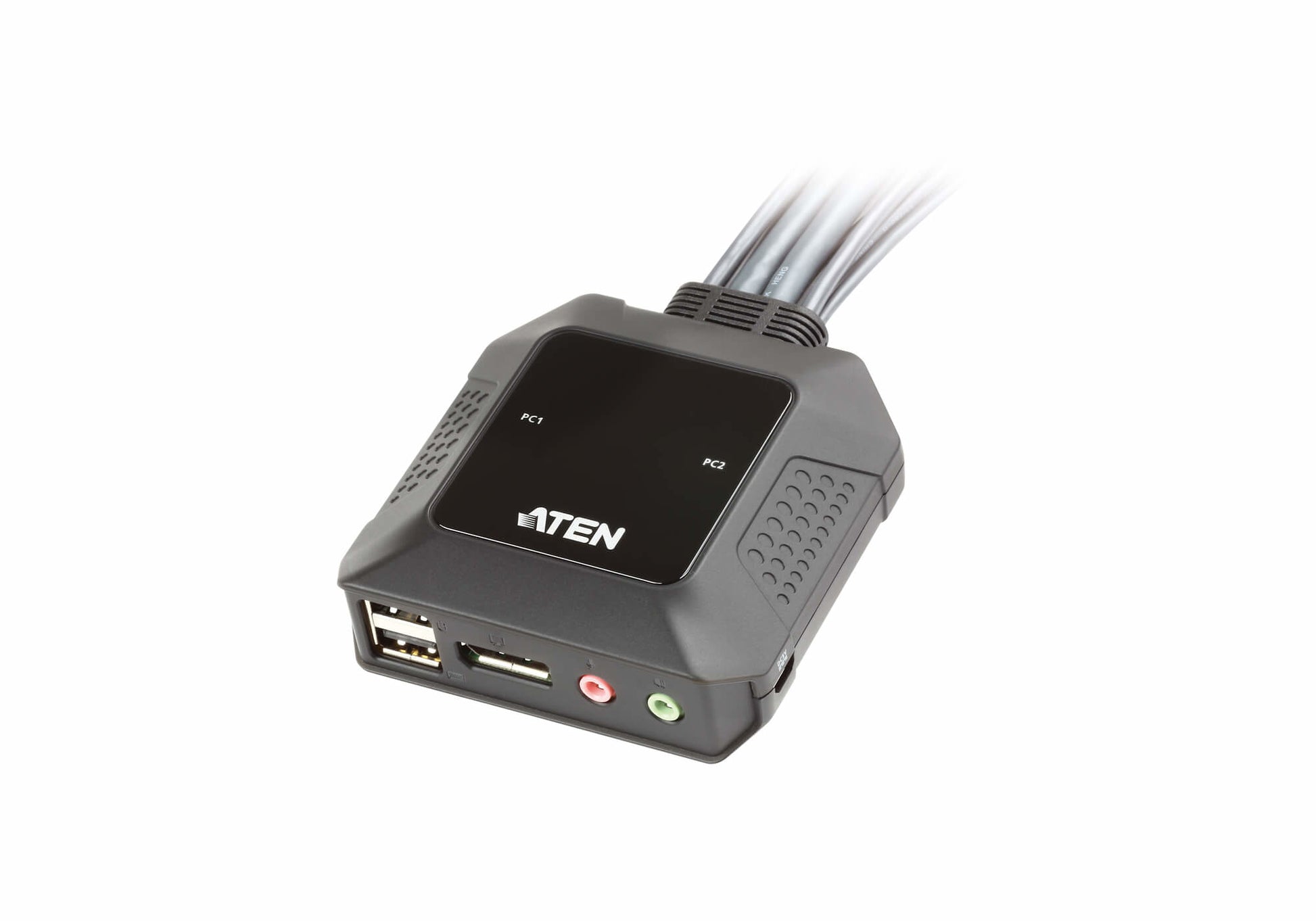 ATEN CS22DP – KVM-Switch – 2-Port, DP – 4096 × 2160 @ 30 Hz, Audio