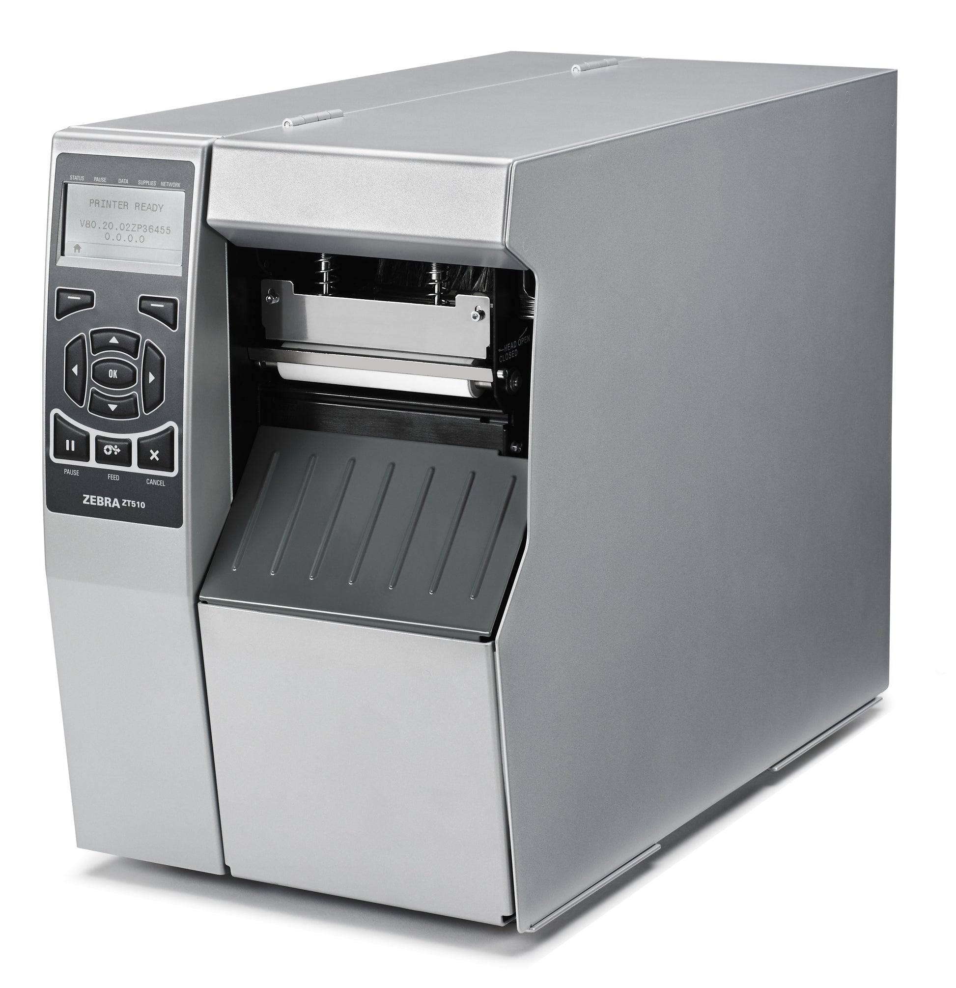 Zebra ZT510 – Etikettendrucker, Thermotransfer, bis 104 mm, USB, Bluetooth, LAN, 300 × 300 dpi, 305 mm/s