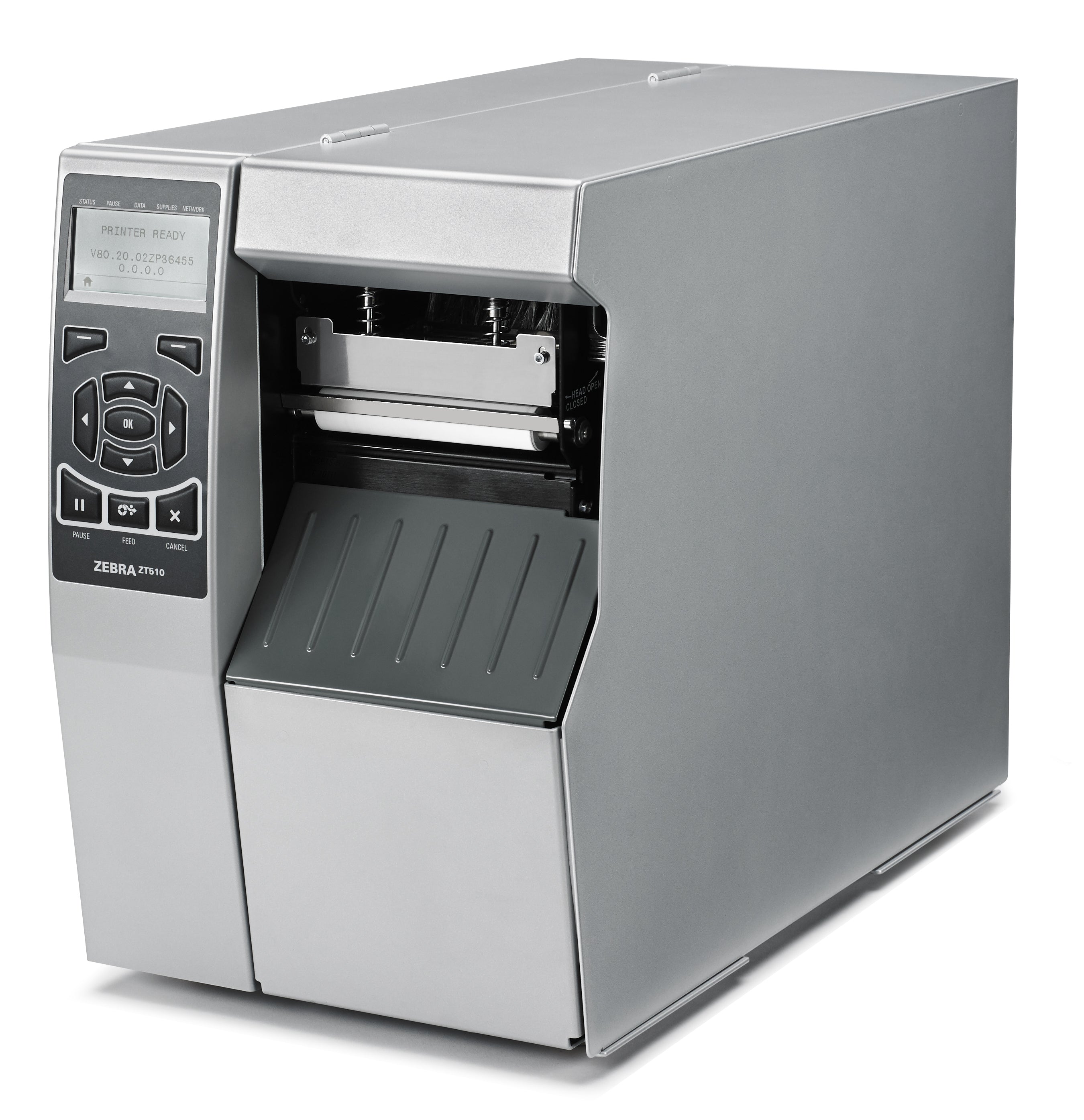 Zebra ZT510 – Etikettendrucker, Thermotransfer, bis 104 mm, USB, Bluetooth, LAN, 300 × 300 dpi, 305 mm/s