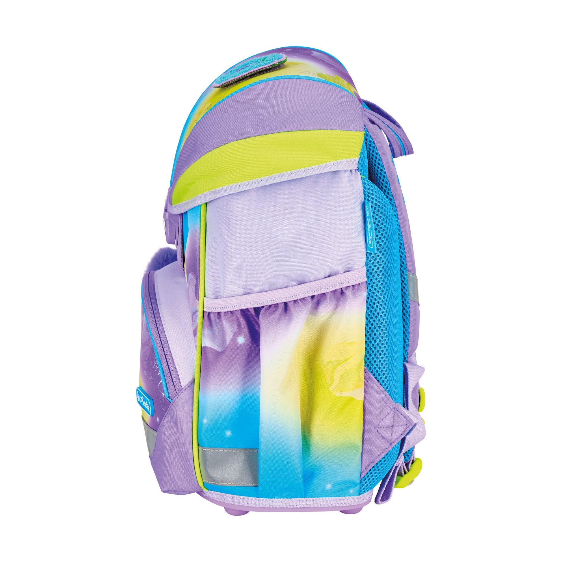 Herlitz UltraLight XL Plus – Schulrucksack-Set 4-teilig, Monster, 22 l, 32×39×25 cm