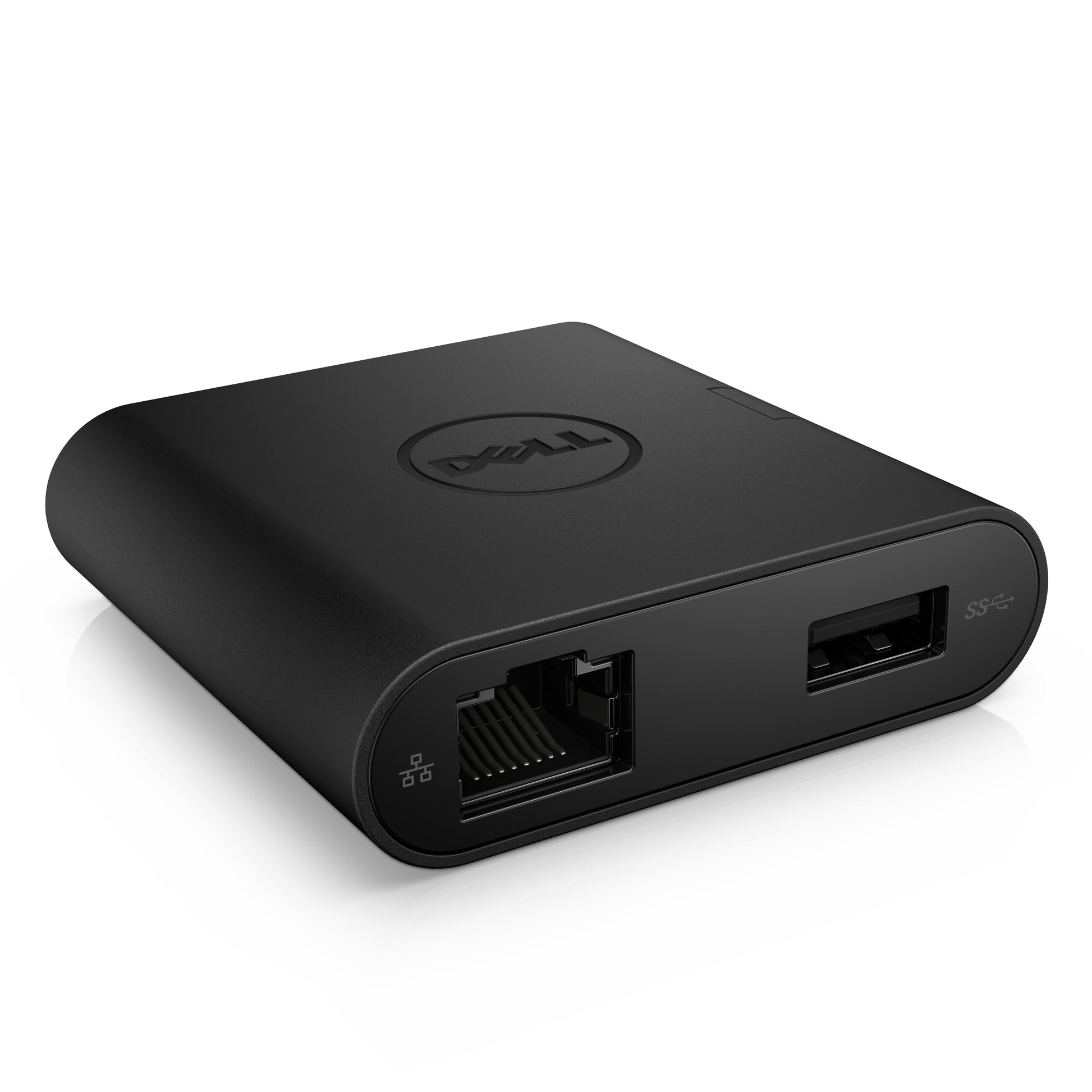 DELL Multiport-Adapter – USB-C, HDMI, VGA, 1× USB-A, GbE, für Dell-Laptops, für Windows