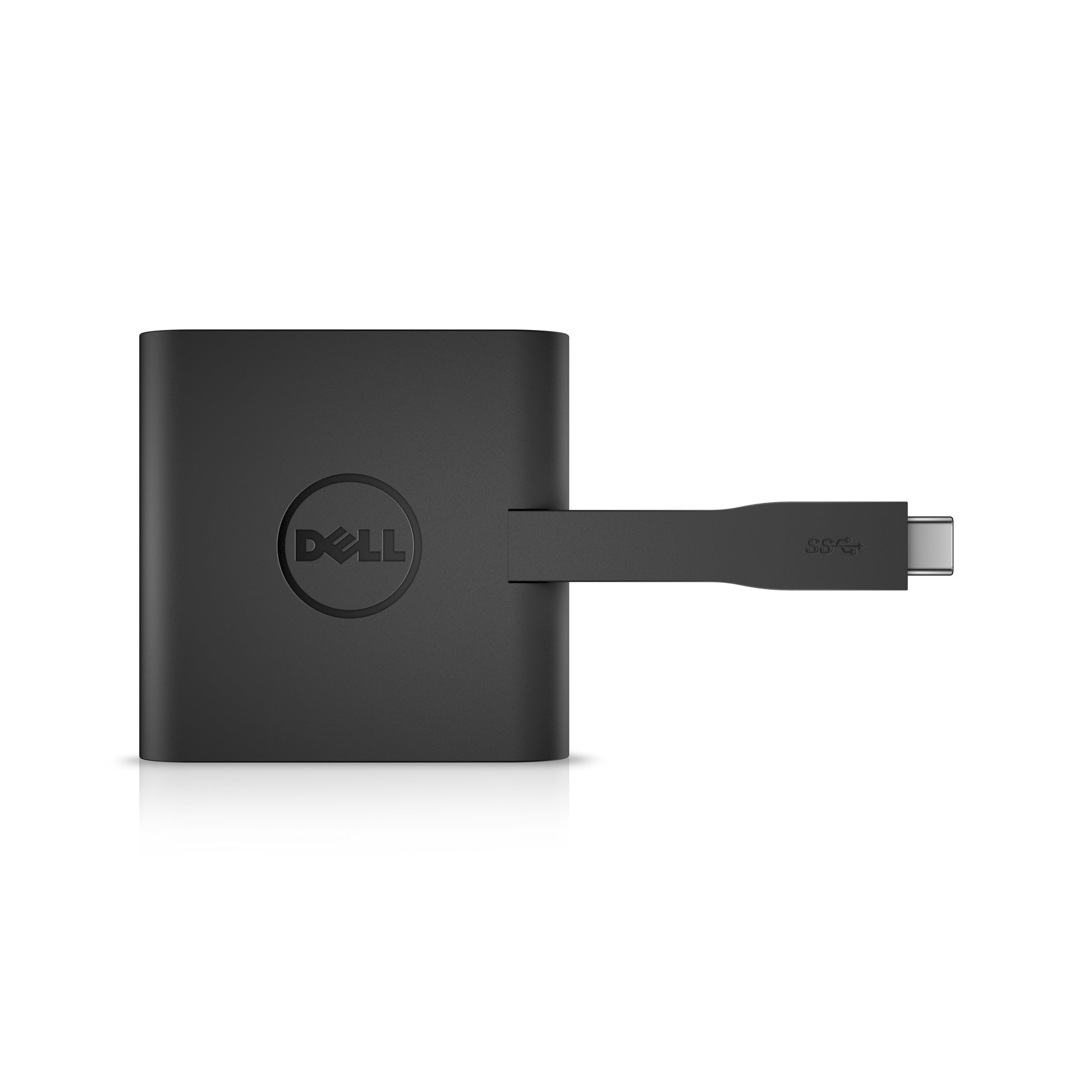 DELL DA200 USB-C Multiport-Adapter – HDMI + VGA (1920 × 1080), 1 Gbit/s RJ-45, 1× USB-A (USB 3.2 Gen 1)
