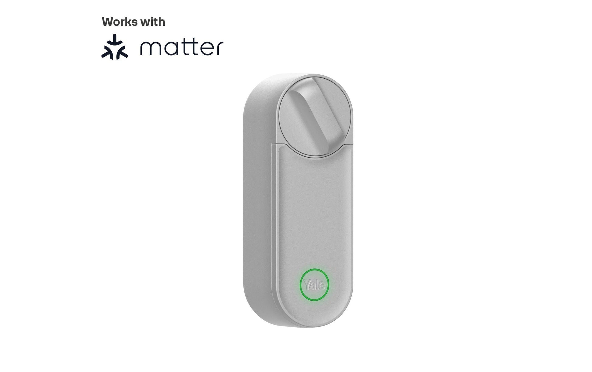 Yale Linus L2 Smart Lock – Türe, Akku, 51,7×45,8×146,2 mm, Silber