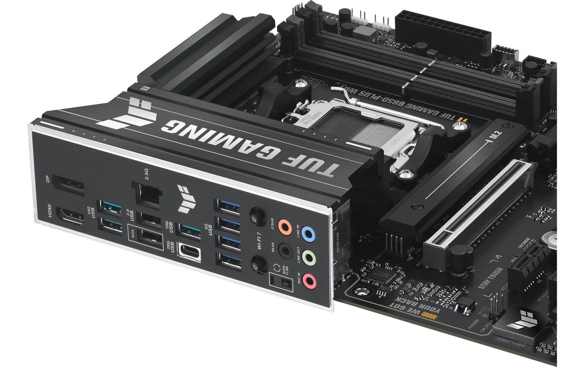 ASUS TUF GAMING B850-PLUS WIFI – Mainboard – AM5, AMD B850, ATX, DDR5