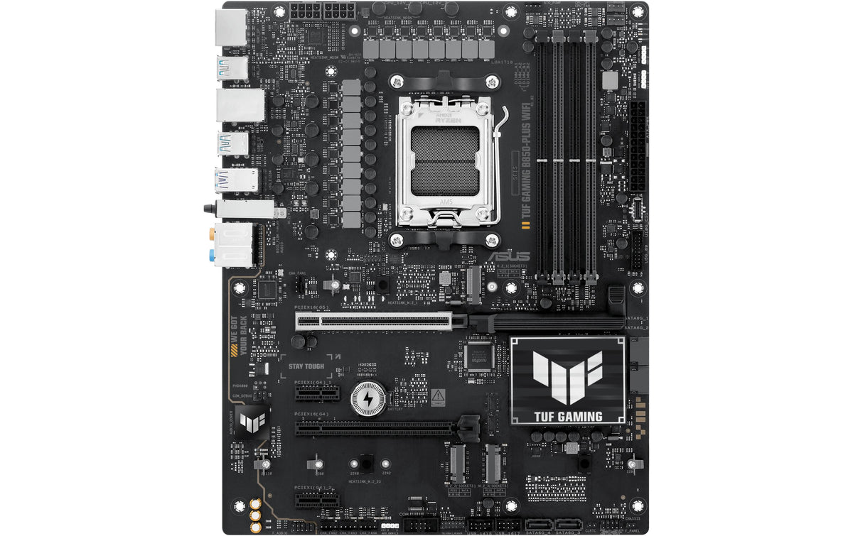 ASUS TUF GAMING B850-PLUS WIFI – Mainboard – AM5, AMD B850, ATX, DDR5