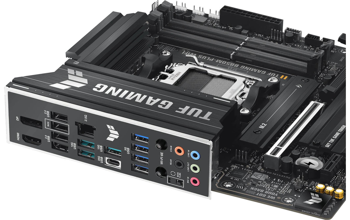 ASUS TUF GAMING B850M-PLUS WIFI – Mainboard – Sockel AM5, AMD B850, mATX, DDR5