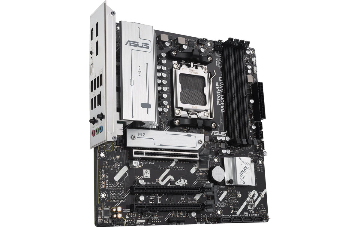 ASUS PRIME B840M-A WIFI – Mainboard – AM5, AMD B840, mATX, DDR5