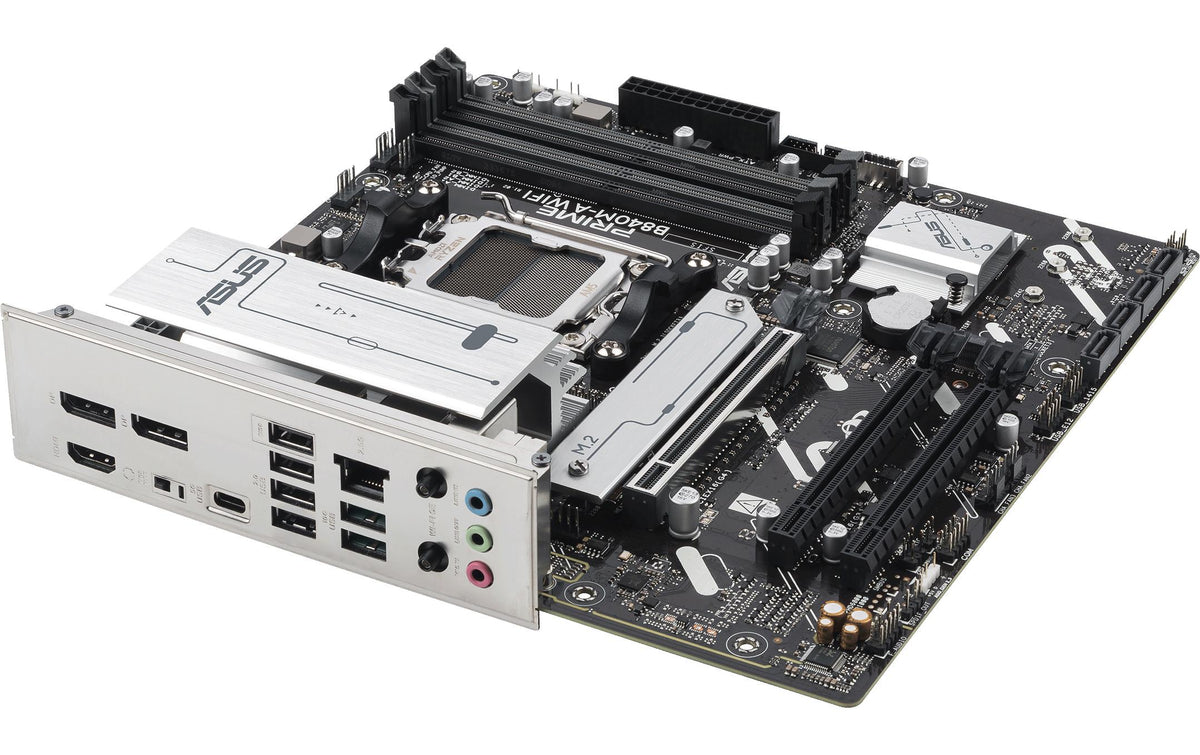 ASUS PRIME B840M-A WIFI – Mainboard – AM5, AMD B840, mATX, DDR5