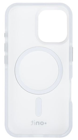 ONIT Mill.Std. – Backcover – für Apple iPhone 16 – MagSafe, PC+TPE+TPU, Weiss matt, bis 3 m Sturzsicher