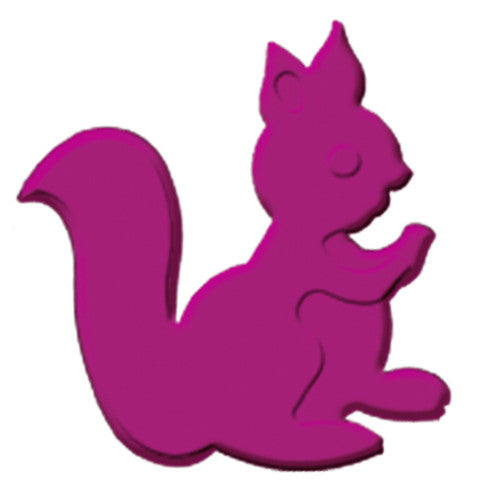 URSUS Motivstanzer Eichhörnchen, Ø 32 mm, violett, 1 Stück