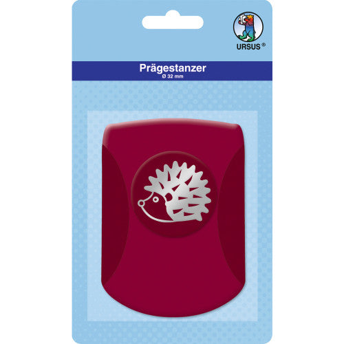 URSUS Motivstanzer Igel – Ø 32 mm, violett, 1 Stück