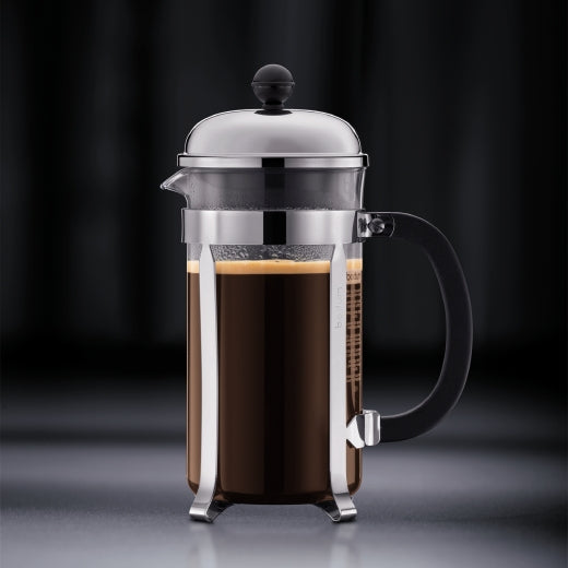Bodum Chambord French Press Kaffeebereiter – 0,35 l, 3 Tassen, Gold