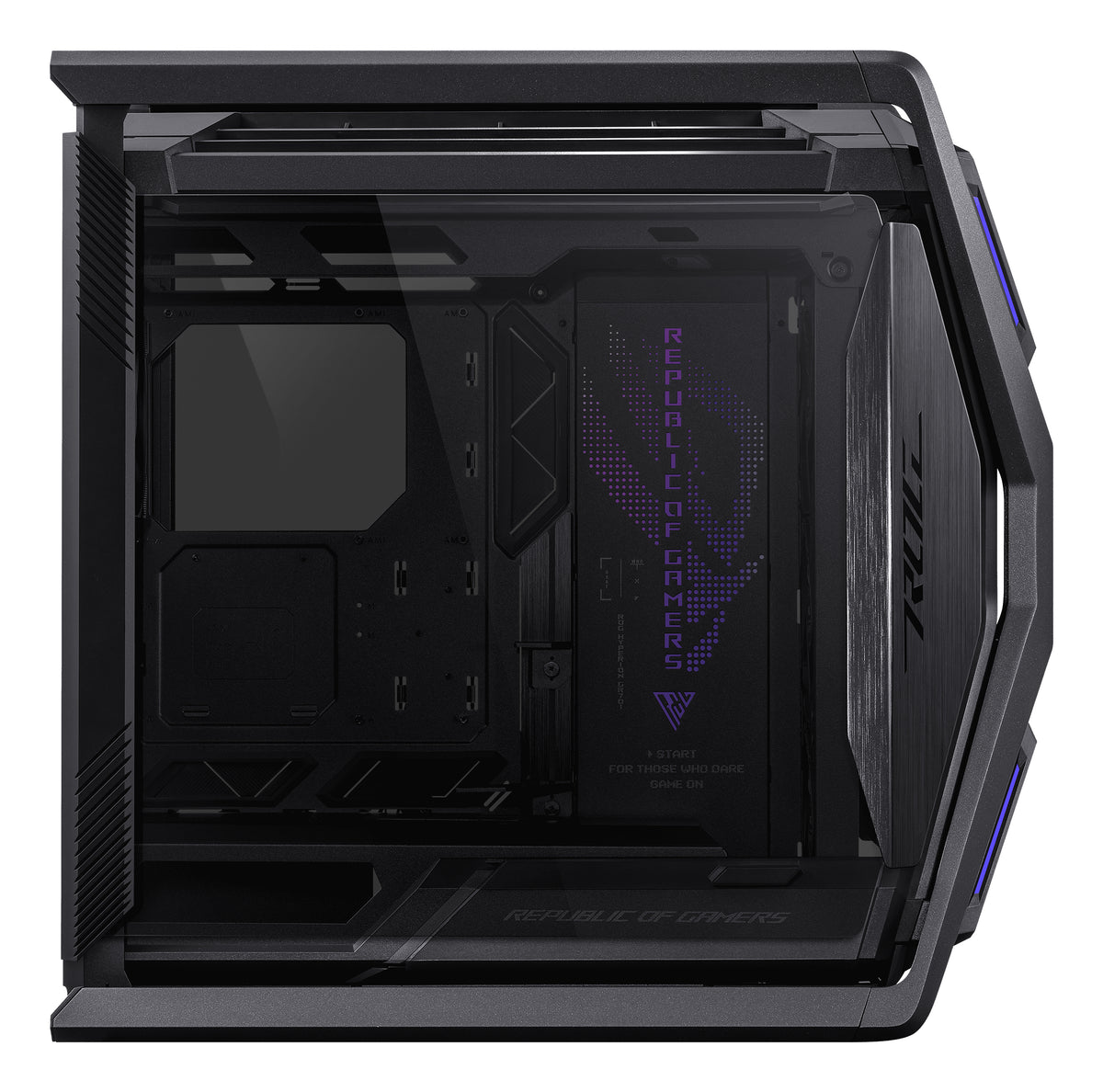 ASUS ROG HYPERION GR701 BTF EDITION – PC-Gehäuse – Tower, EATX/ATX/mATX/Mini-ITX, Schwarz, 460 mm GPU