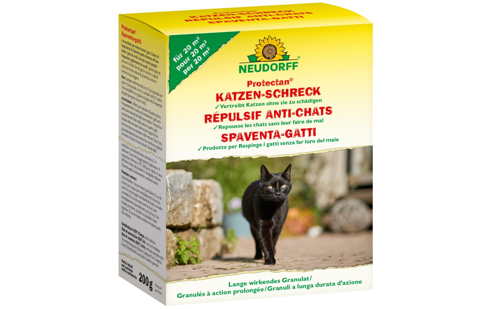 Neudorff Katzen-Schreck – 10,6 × 13,6 cm – braun – für Katzen