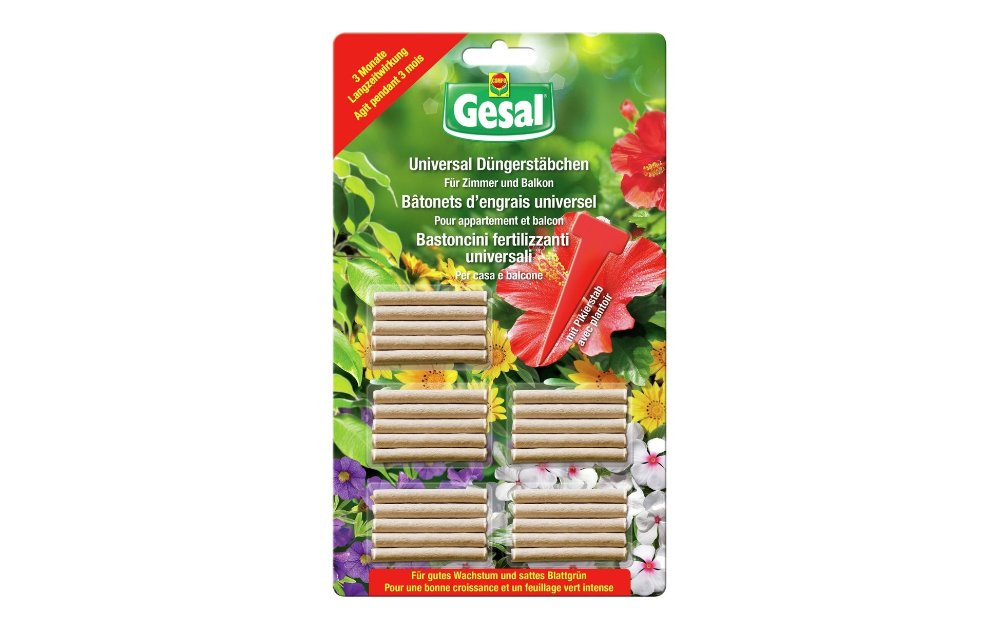 Gesal Universal Düngerstäbchen – 30 Stk.