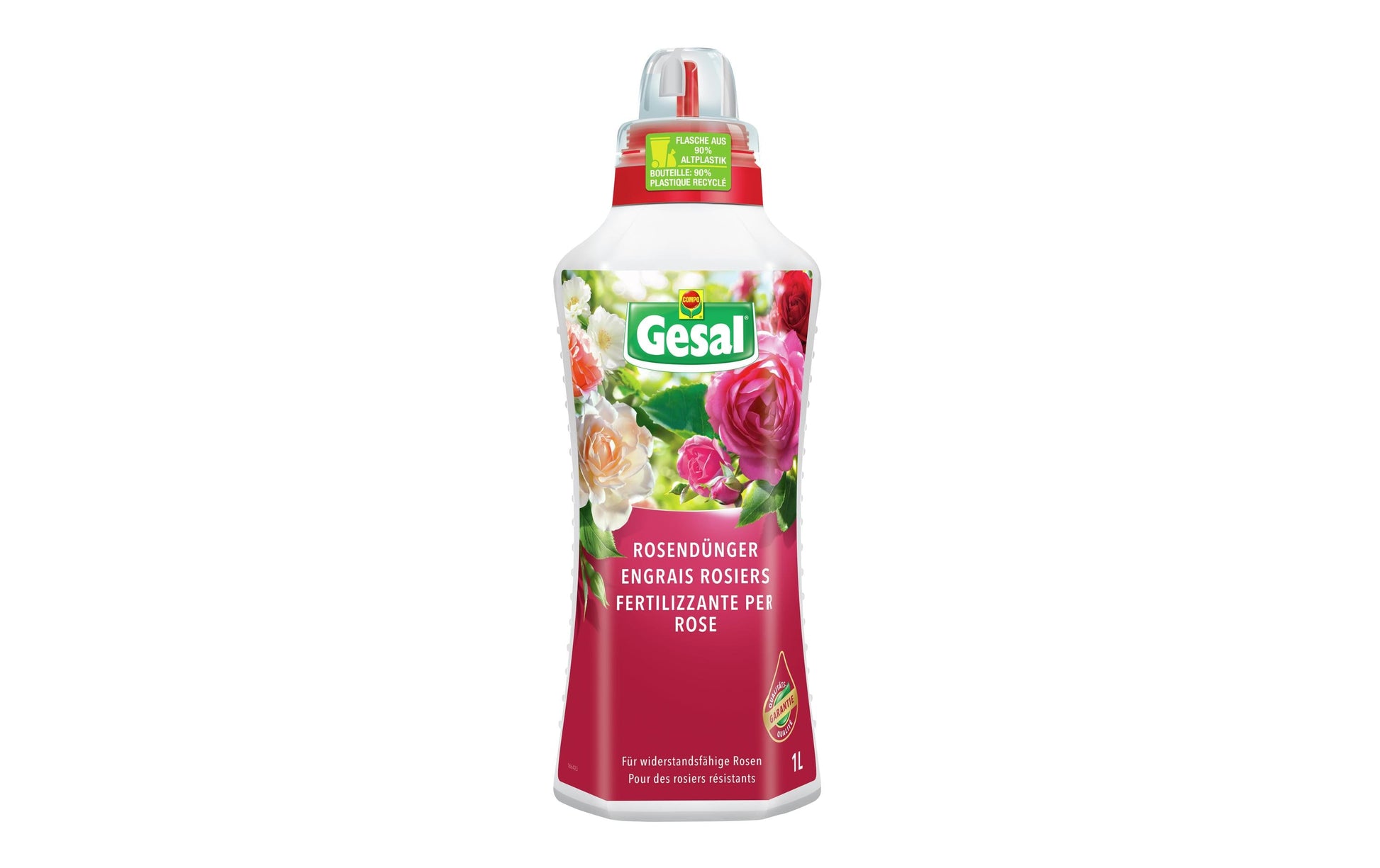 Gesal Einzelnährstoffdünger, 1 l, flüssig, Bio – für Rosen – 1 Flasche