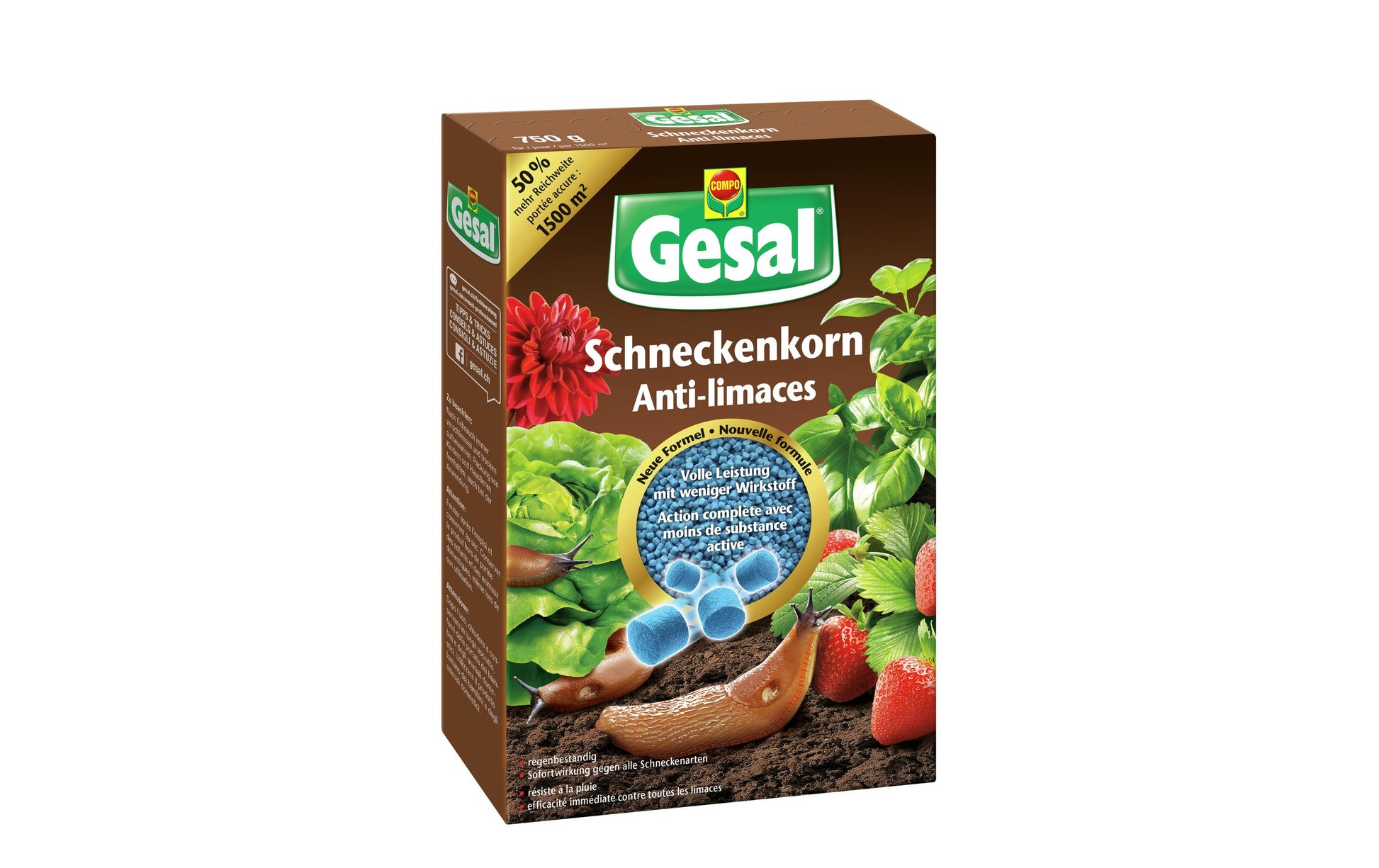 Gesal Schneckenkorn – 750 g