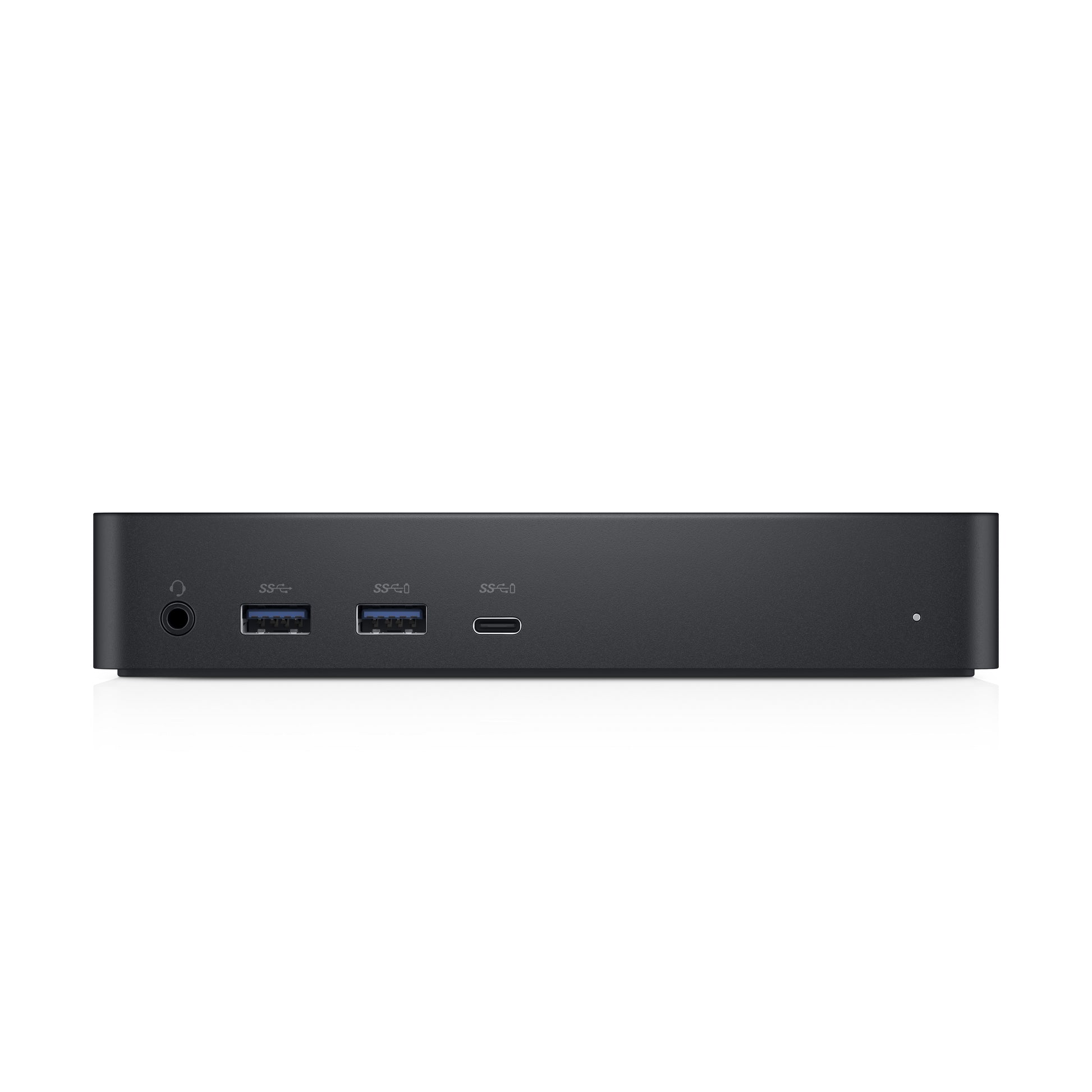 Dell D6000 Dockingstation – USB-C, 2× DP, 1× HDMI, 4× USB-A, GbE, 3,5 mm Audio, für Dell Inspiron/Latitude/XPS
